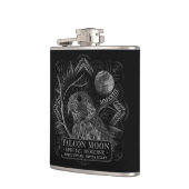 《鳥》ハヤブサ満月 フラスク (左)