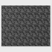 《鳥》ハヤブサ満月 ラッピングペーパー (フラット)