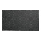 《鳥》ハヤブサ満月 枕カバー (裏面-左)