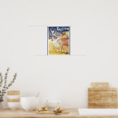 《鳥》ハヤブサ自転車 ポスター (キッチン)