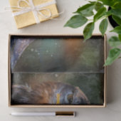 《鳥》ハヤブサ鳥のアートワークの切り離し 薄葉紙 (ギフト)