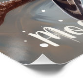 《鳥》ハヤブサ鳥のベビームーンに眠る ポスター (コーナー)