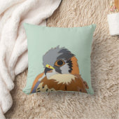 《鳥》ハヤブサ鳥 クッション (ブランケット)