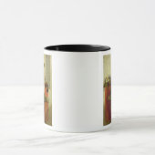 《鳥》ハヤブサ1837年 マグカップ (中央)