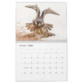 《鳥》ハヤブサ20 カレンダー (1月 2026)