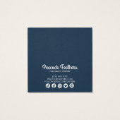 《鳥》ハヤブサ&バライヤリングネックレスジュエリーディスプレイ (裏面)