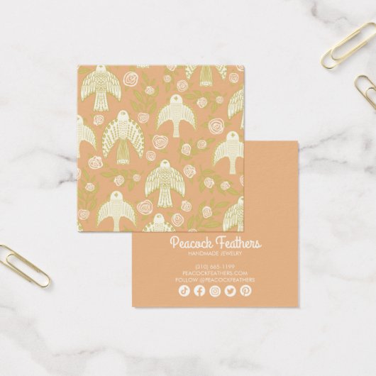 《鳥》ハヤブサ&バライヤリングネックレスジュエリーディスプレイ (オフィス)