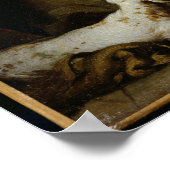 《鳥》ハヤブサ、フォンテーヌの寓話 ポスター (角)