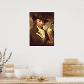 《鳥》ハヤブサ ポスター (キッチン)