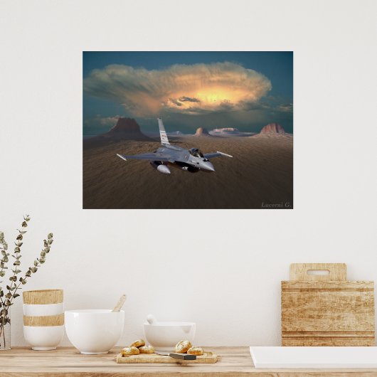 《鳥》ハヤブサ ポスター (キッチン)