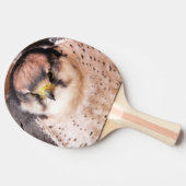 《鳥》ハヤブサ 卓球ラケット (横)