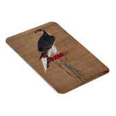 《鳥》ハヤブサ- 16世紀朝鮮絵巻 マグネット (右側)