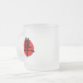 《鳥》ハヤブサ- Hayabusa フロストグラスマグカップ (正面左)