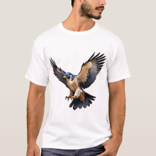 《鳥》ハヤブサ Tシャツ
