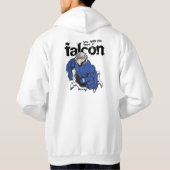 《鳥》ハヤブサIIだったことを望みます パーカ (裏面)