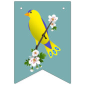 鳥 バンティングフラッグ (第1の旗)