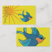 鳥-ビジネス 名刺 (正面/裏面)