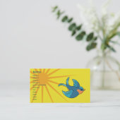 鳥-ビジネス 名刺 (スタンド正面)