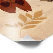 鳥 フォトプリント            (角)