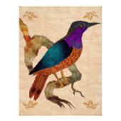 鳥 フォトプリント            (正面)