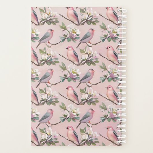 鳥 プランナー手帳 (裏面)