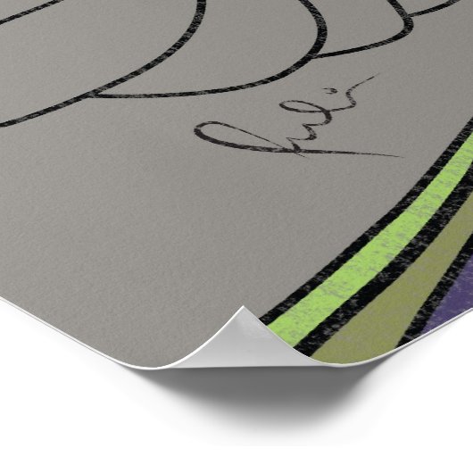 鳥 ポスター (角)