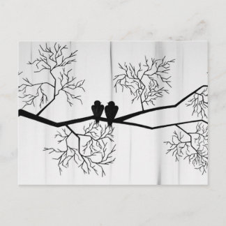 鳥 ポストカード