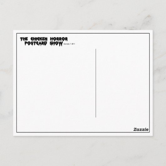 鳥 ポストカード (裏面)