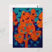 鳥 ポストカード (正面/裏面)