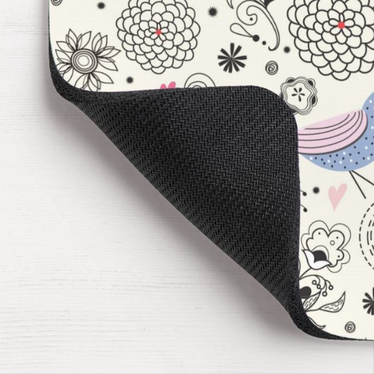 鳥 マウスパッド (コーナー)