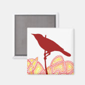 鳥 マグネット (正面/裏面)