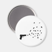 鳥 マグネット (正面/裏面)