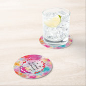 鳥 ラウンドペーパーコースター (インサイチュ)