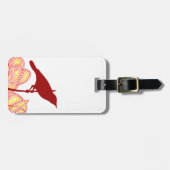 鳥 ラゲッジタグ (正面横)