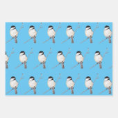 鳥 ラッピングペーパーシート (正面)