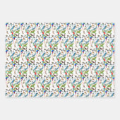 鳥 ラッピングペーパーシート (正面)