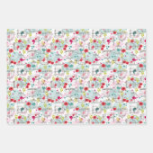 鳥 ラッピングペーパーシート (正面)