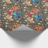 鳥 ラッピングペーパー (角)