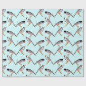 鳥 ラッピングペーパー (フラット)