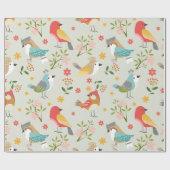 鳥  ラッピングペーパー (フラット)