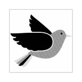 鳥 ラバースタンプ (インプリント)