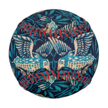 鳥(ヴィンテージ動物模様)（William Morris著）