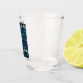 鳥(ヴィンテージ花柄)(ウィリアム・モリス著) ショットグラス (右)