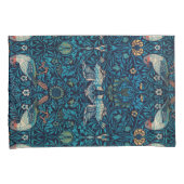 鳥(ヴィンテージ花柄)（ウィリアム・モリス著） 枕カバー (正面右)