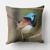 鳥 – 可変フェアリーウォレン クッション (裏面)