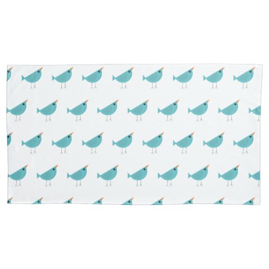 鳥 枕カバー (正面左)