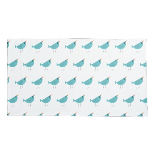 鳥 枕カバー (裏面-左)