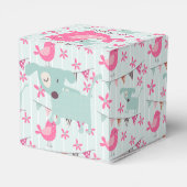 鳥、犬、旗、花 フェイバーボックス (裏面サイド)