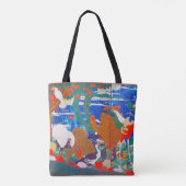 鳥、獣、草花（左）　若衆 トートバッグ (裏面)