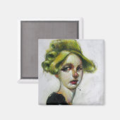 「鳥」磁石 マグネット (正面/裏面)